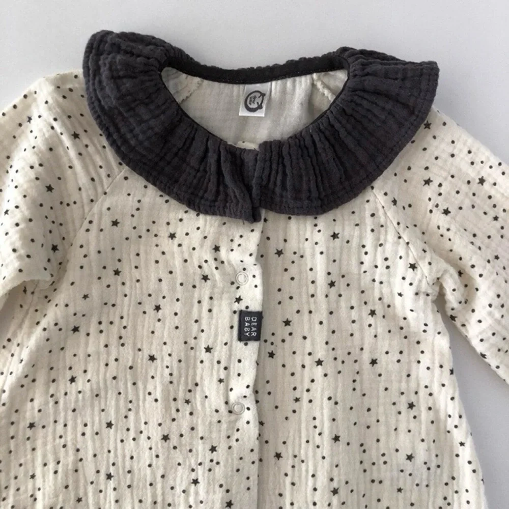 Dear Baby muslin one-piece